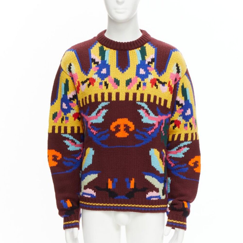 Prada 2018 Wool Cashmere Crew Sweater